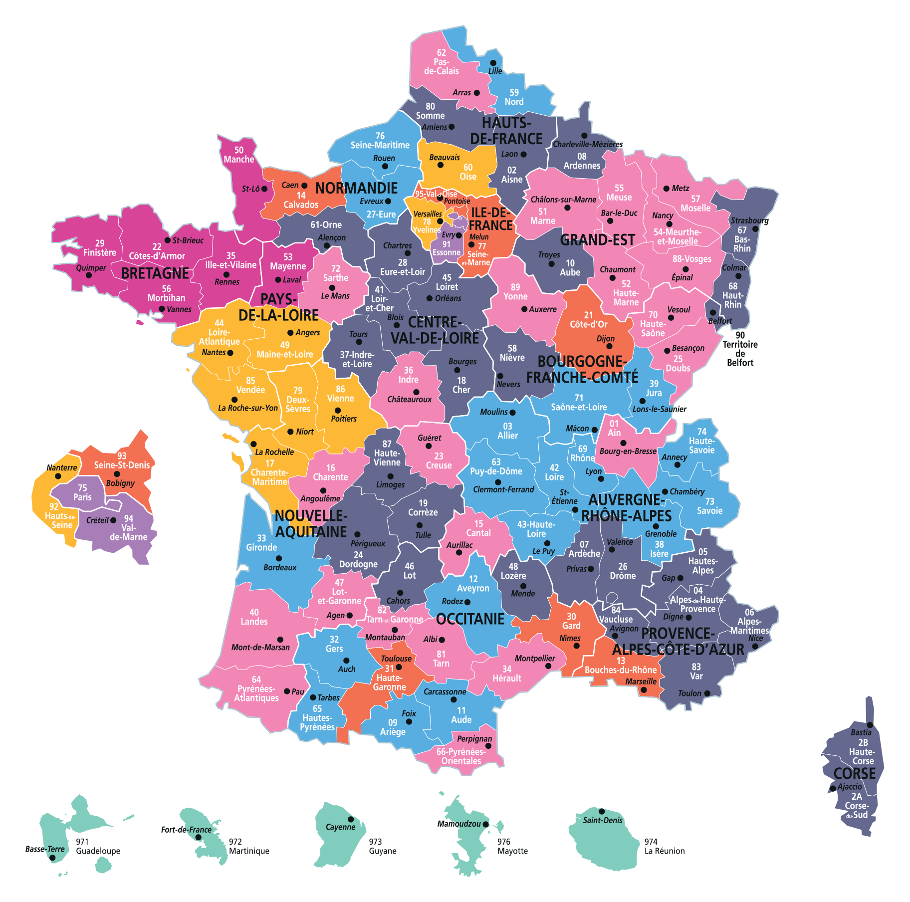 carte territoire